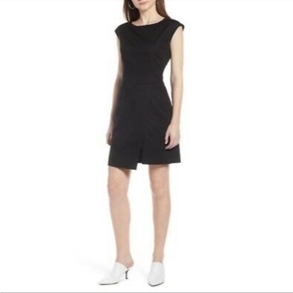 HALOGEN Sleeveless Black Dress size 8